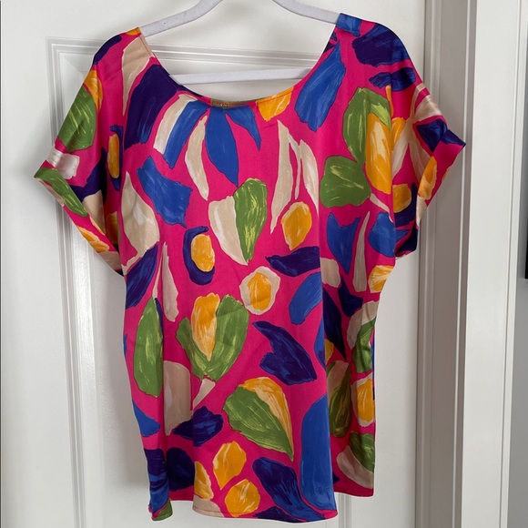 Sara Duke Vibrant Multicolour Top - Picture 5 of 5